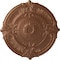 Ekena Millwork Attica Ceiling Medallion (Fits Canopies up to 3 3/4"), 39 1/2"OD x 2 1/2"P, Polished Copper CM39ATPOS - alternate 1
